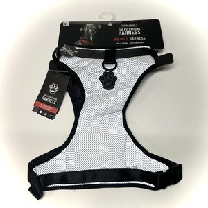 Canada Pooch The Everything Dog Harness XL Reflective No Pull Mesh Black NWT